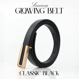 (🇹🇭 พร้อมส่ง) LAMSANG B20 Glowing Belt เข็มขัดสตรี เข็มขัดผู้หญิง หนัง PU ขนาด 1.3 x 100 cm