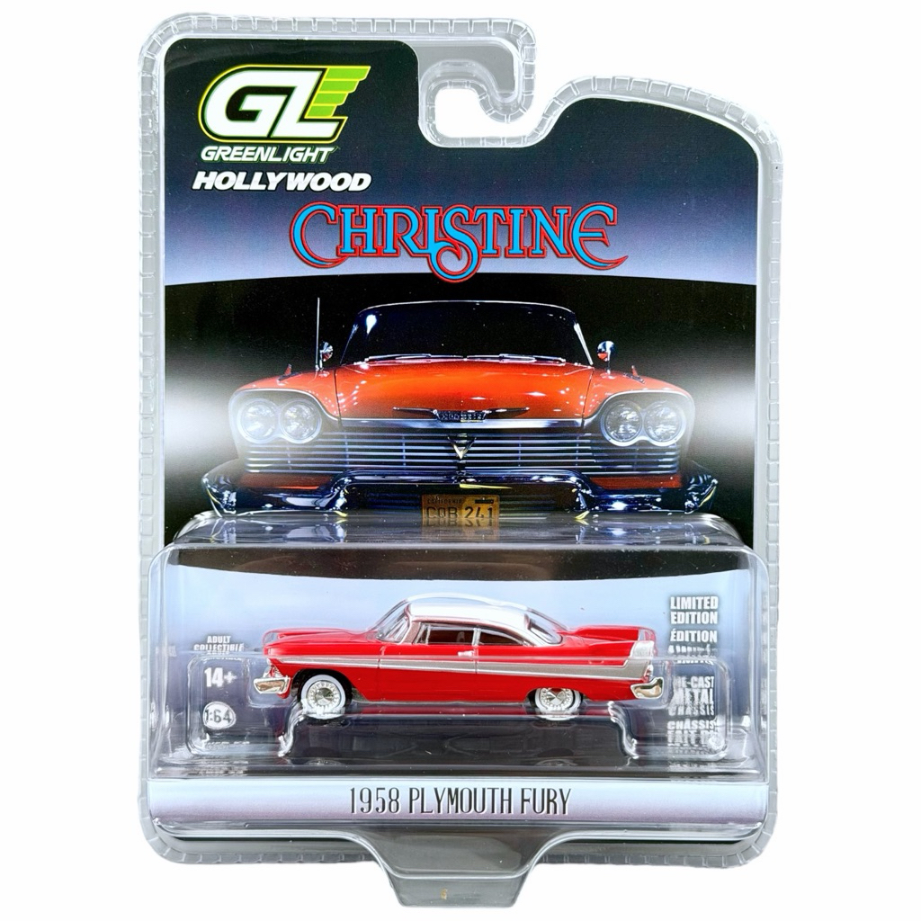 Greenlight | 1958 PLYMOUTH FURY - Christine (1983) สเกล 1:64 44830