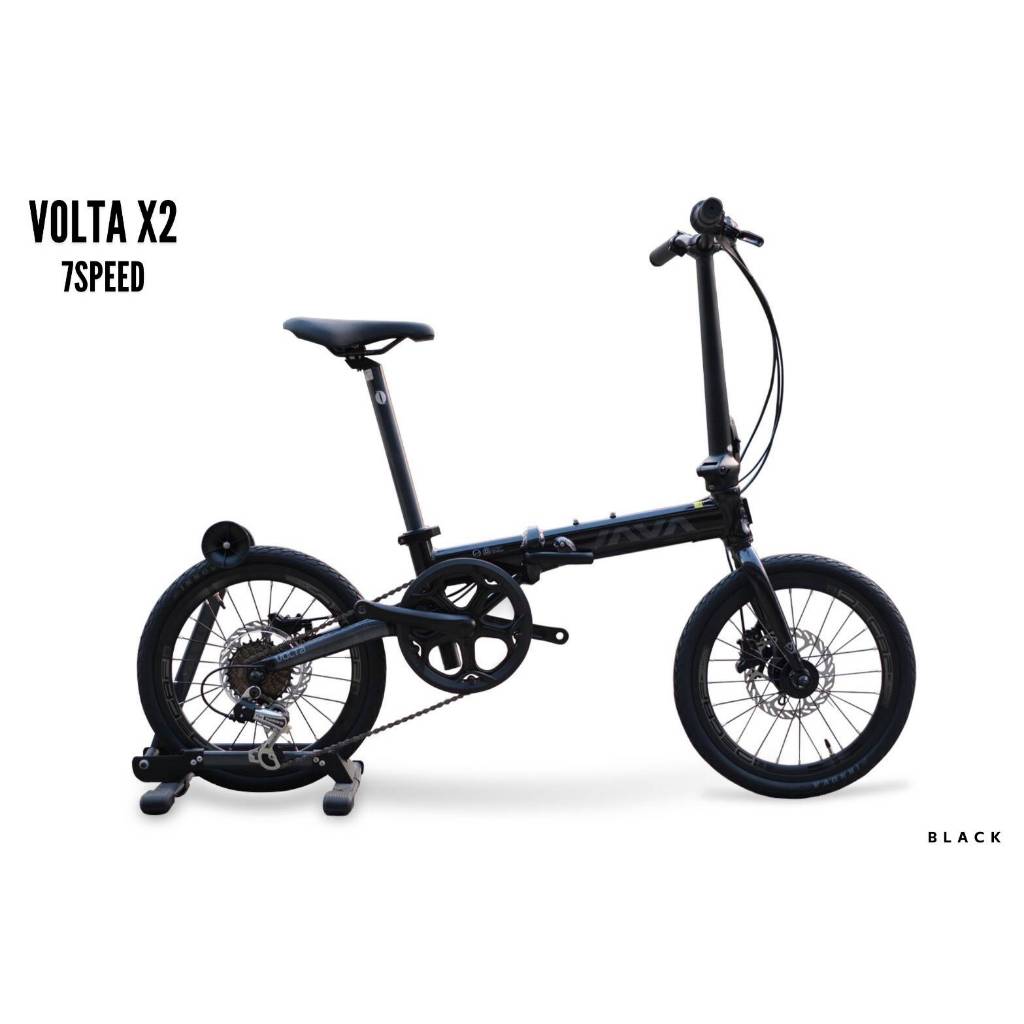 จักรยานพับได้ JAVA X2 VOLTA เบรคน้ำมัน 7speed  รถพับที่คุ้มสุด!