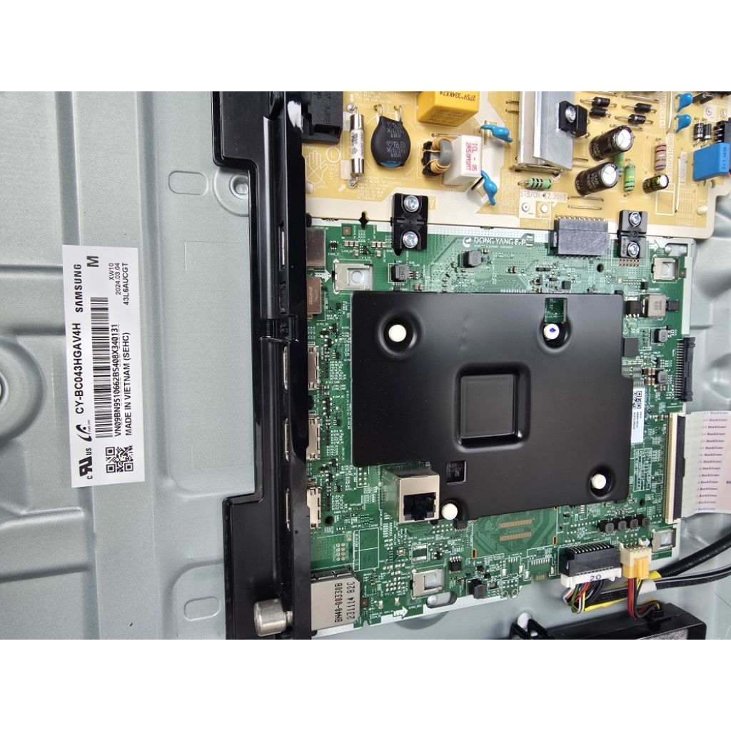เมนบอร์ด Samsung 43 นิ้ว รุ่น 43CU7100 บอร์ดใหม่แกะจากเครื่องมือ1