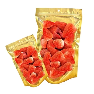 สตรอว์เบอร์รี่ ฟรีซดราย ลูกใหญ่ Freeze dried Strawberry กรอบ อร่อย หวานอบเปรี้ยว