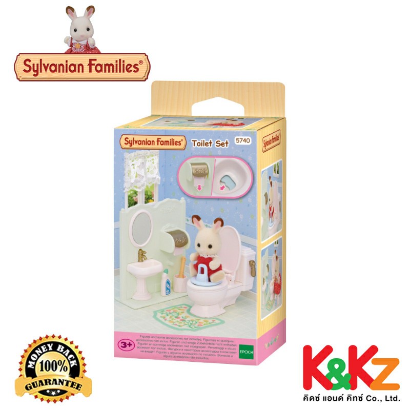 Sylvanian Families Toilet Set / ซิลวาเนียน แฟมิลี่ ชุดห้องน้ำ