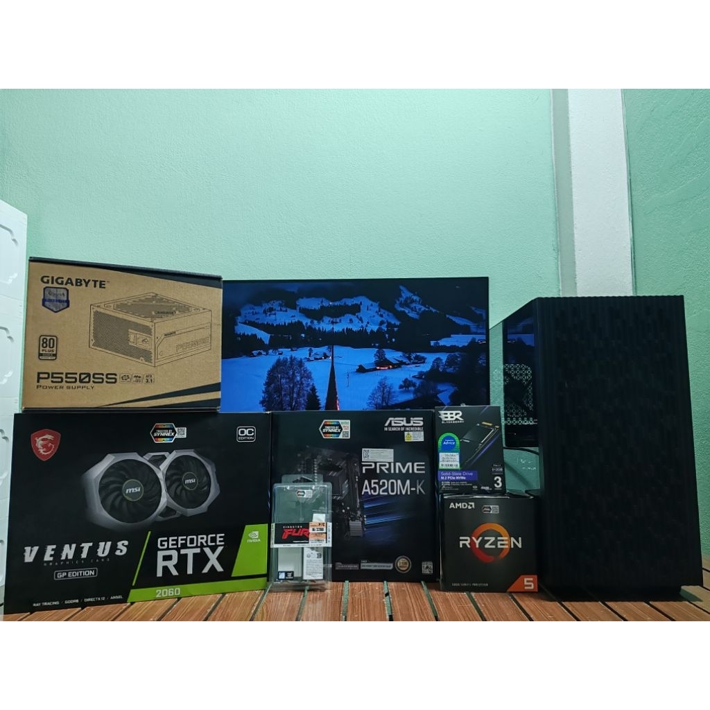 คอมพิวเตอร์PCพร้อมจอMONITOR