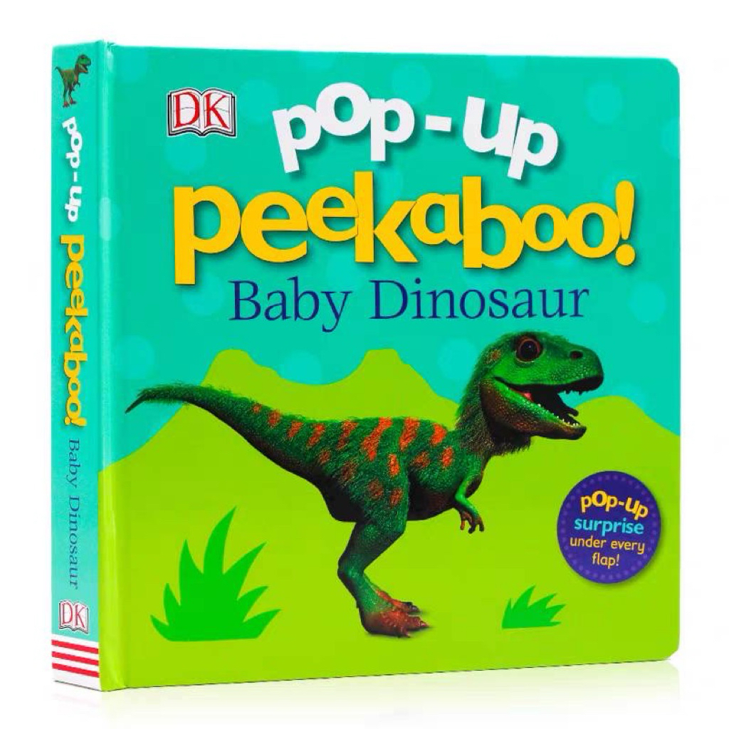 pop up peekaboo หนังสืออ่านภาษาอังกฤษสำหรับเด็ก เสริมความรู้ เสริมพัฒนาการ หนังสืออ่านก่อนนอน pop up ภาพเด้ง สามมิติ 3D