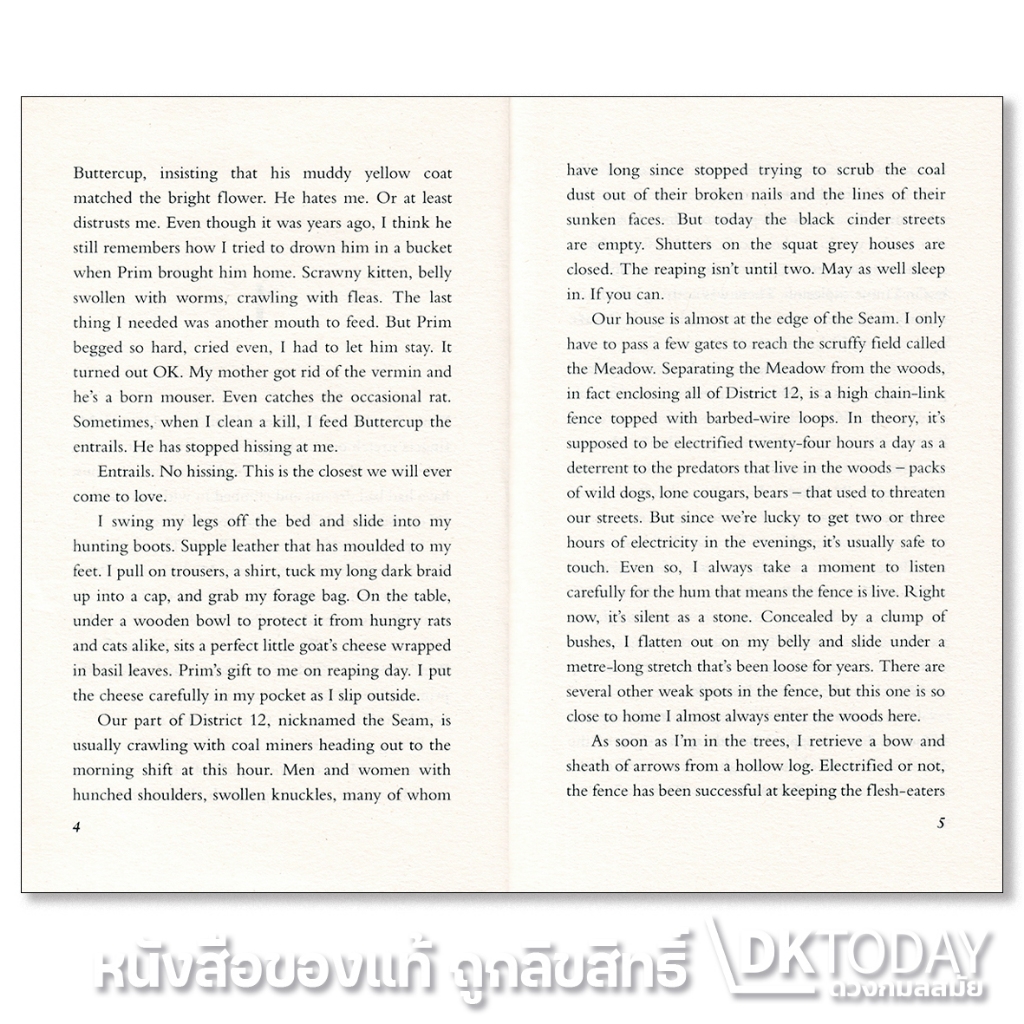 DKTODAY หนังสือ THE HUNGER GAMES SERIES (SUZANNE COLLINS) ราคา ถูกที่สุด ดีลบีเคเค แกลเลอรีภาพที่ 9
