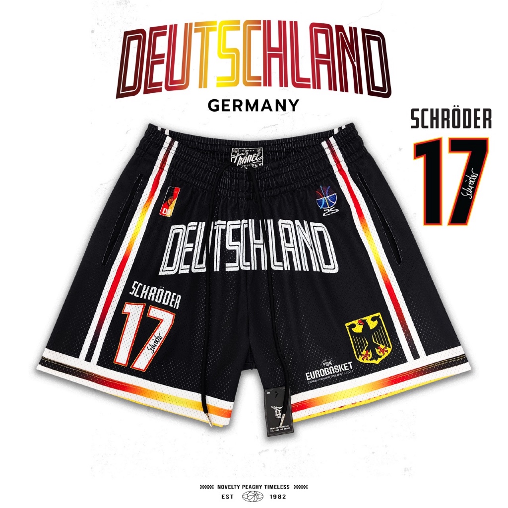 กางเกงขาสั้น GERMANY มีขนาดใหญ่ถึง 6XL