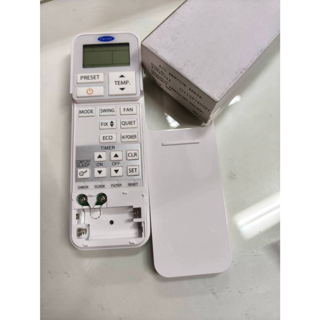 รีโมทแอร์ Carrier รีโมทแอร์แคเรียร์ พาส 43T6V694 อะไหล่แท้จากศูนย์