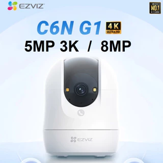 ⚡️กล้องวงจรปิดไร้สาย⚡️ EZVIZ รุ่น C6N G1 - 3K 5MP / 4K 8MP Pan & Tilt Wi-Fi Camera