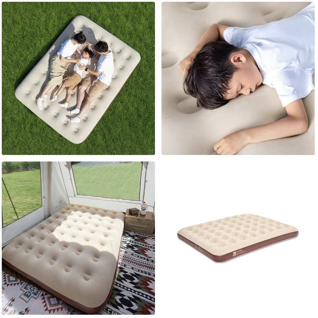 Mobi Garden เตียงลม ที่นอนเป่าลม YunYang PH22 สี Japanese khaki thumbnail 5