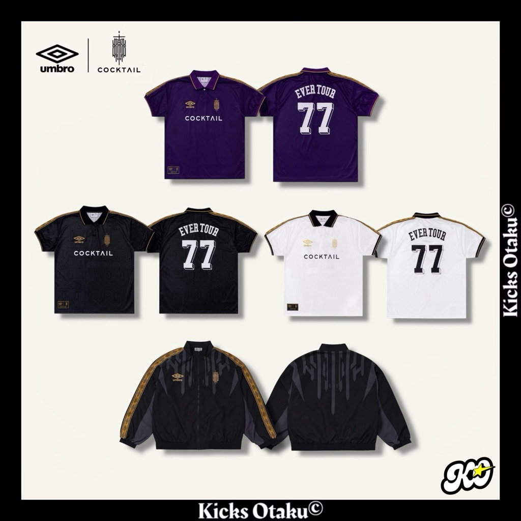 [ของแท้พร้อมส่งด่วน🇹🇭] เสื้อบอล UMBRO x COCKTAIL 77 EVER TOUR Jersey