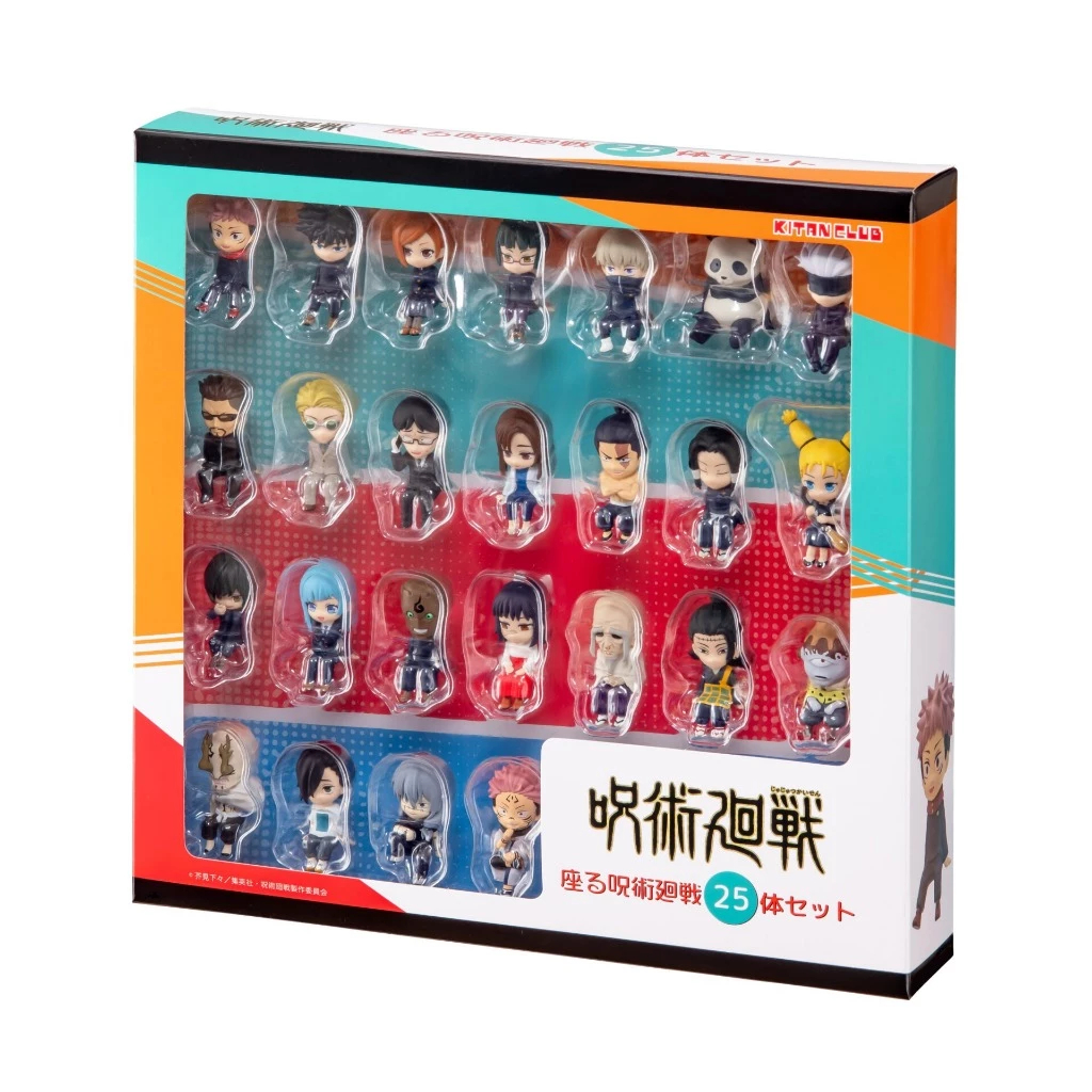 Jujutsu Kaisen Sitting Figure 25 Set มือ1 แท้ (พร้อมส่ง)