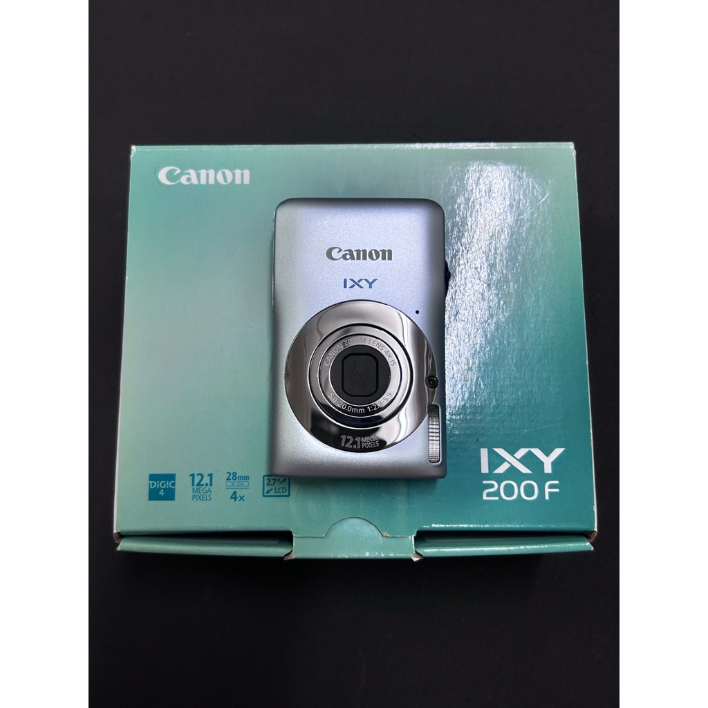 canon ixy 200f fullbox สภาพเทียบมือ1 รุ่นหายาก(พร้อมส่ง)