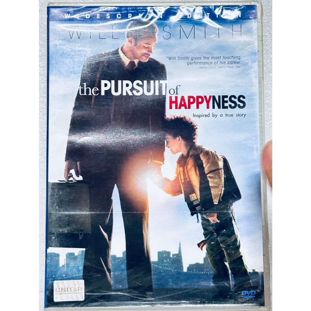 DVD : The Pursuit of Happyness (2006) ยิ้มไว้ก่อนพ่อสอนไว้  " Will Smith, Jaden Smith "