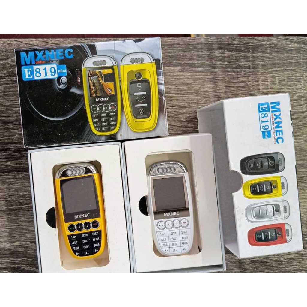 (1แถม1)MXNEC รุ่น E819 mini  มือถือมือ1ค้างสต๊อกศูนย์ไทย แบรนด์เก่า ยุค90s