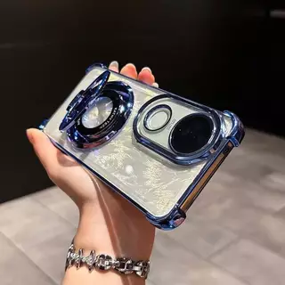 ส่งด่วน เคสใสขอบสี สำหรับ VIVO V70 V40 V40PRO V60LITE V50 V60 V50LITE กระกันแทก4มุม ตั้งได้ ขอบสี หรูหรา E2