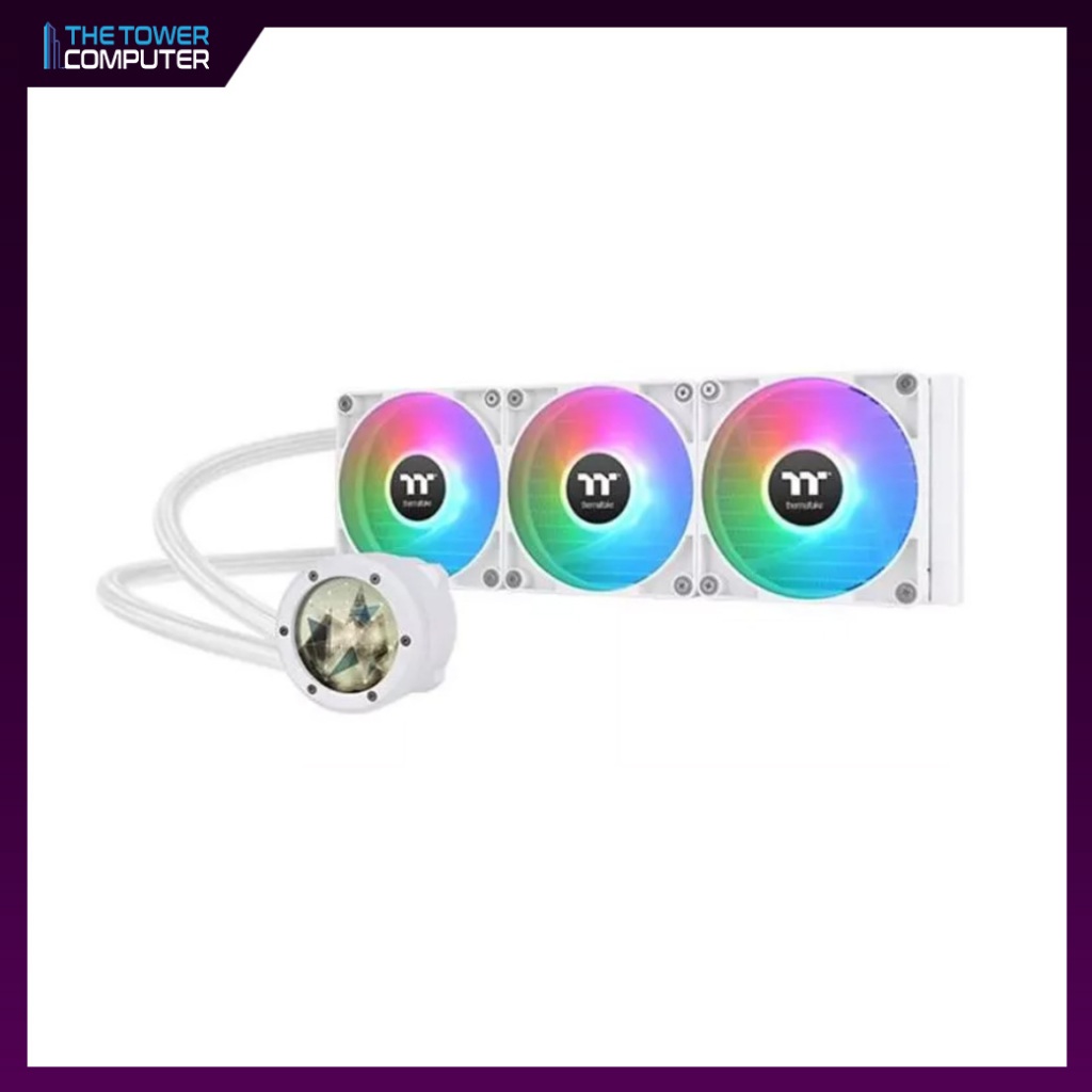 ระบบระบายความร้อนด้วยน้ำ CPU LIQUID COOLER THERMALTAKE TH420 V2 Ultra ARGB Sync All-In-One Liquid Co