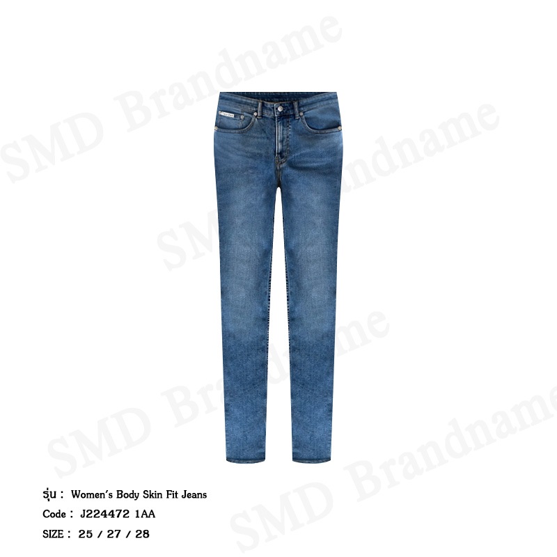 Calvin Klein Jeans กางเกงยีนส์ผู้หญิง รุ่น Women's Body Skin Fit Jeans Code: J224472 1AA