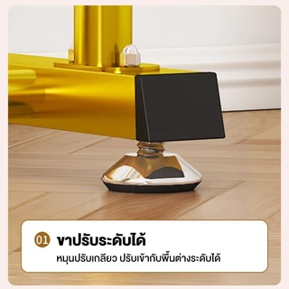 [ราวคู่] ราวตากผ้า ราวแขวนผ้าบาร์คู่ ราวตากผ้าอเนกประสงค์ ราวตากผ้า ราวแขวนเสื้อผ้า ราวเหล็ก รับน้ำหนัก100กก พร้อมส่ง!