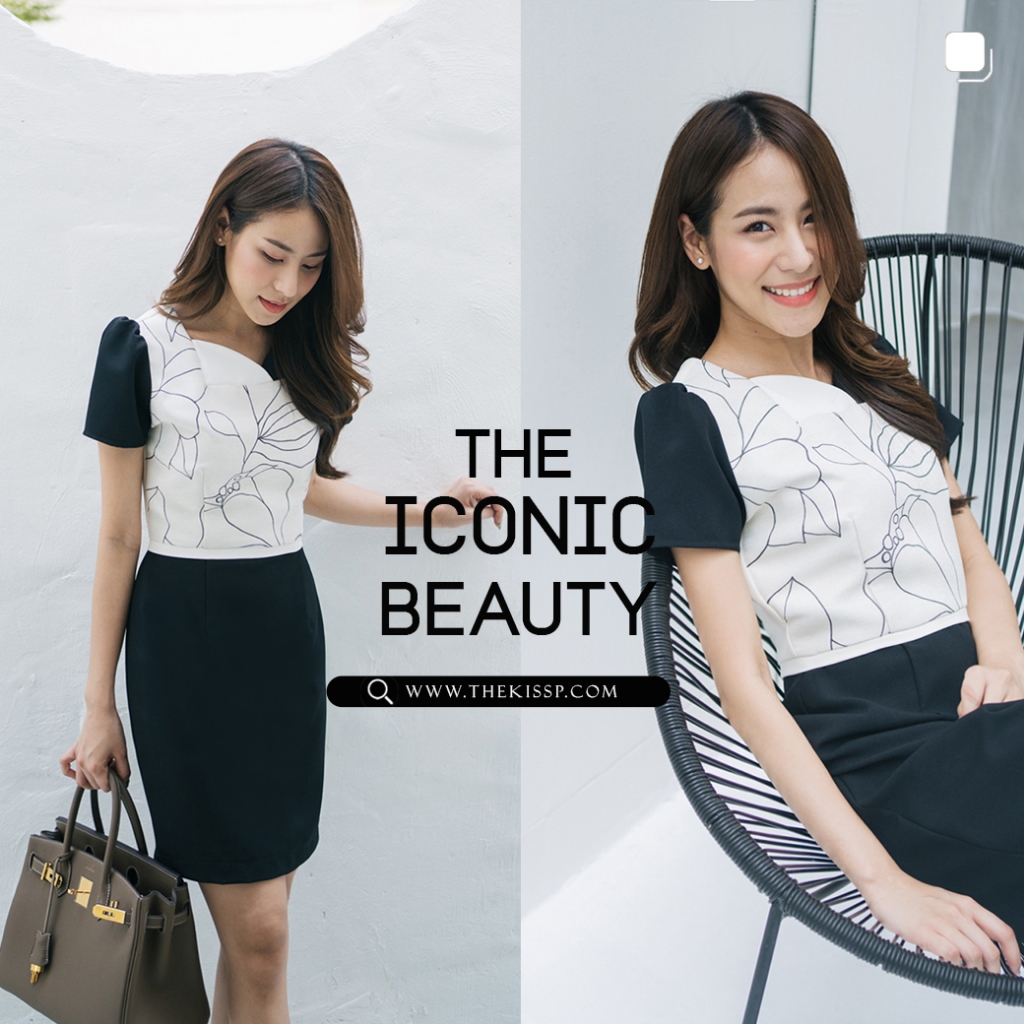 THE ICONIC OF BEAUTY'dress ( LIMITED รอบเดียว" พร้อมส่ง " )
