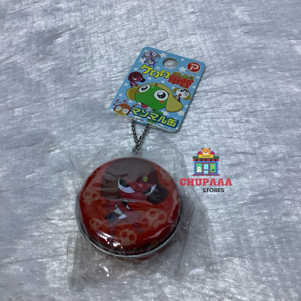 Keroro Gunsou Giroro Figure | เคโรโระ ขบวนการอ๊บอ๊บป่วนโลก ฟิกเกอร์พวงกุญแจกิโรโระงานฉาก แบรนด์ Band