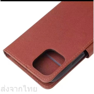ส่งจากไทย เคส ฝาพับหนัง สำหรับ Oppo A17 A17K a16 a15 a15s a54 a55 a56 A57 A77s A77 เสียบบัตรได้ แถมสาย มีแม่เหล็ก Boss