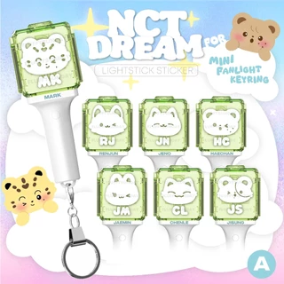 [NEW✨️]สติ๊กเกอร์ติดแท่งไฟ NCT DREAM ★ สำหรับ Mini Fanlight Keyring