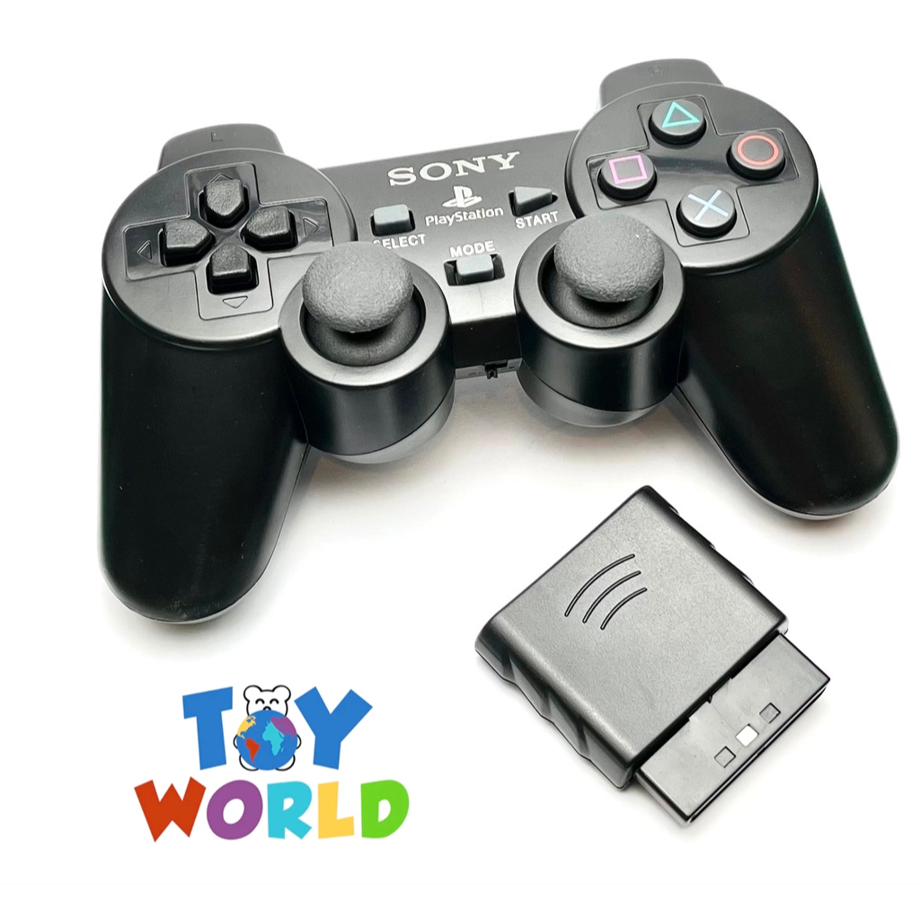 จอยไร้สาย PS2 จอย PS2 ไร้สาย (Ps2 Joy stick)(Ps2 wireless controller) ร้านไทย ส่งจาก กทม