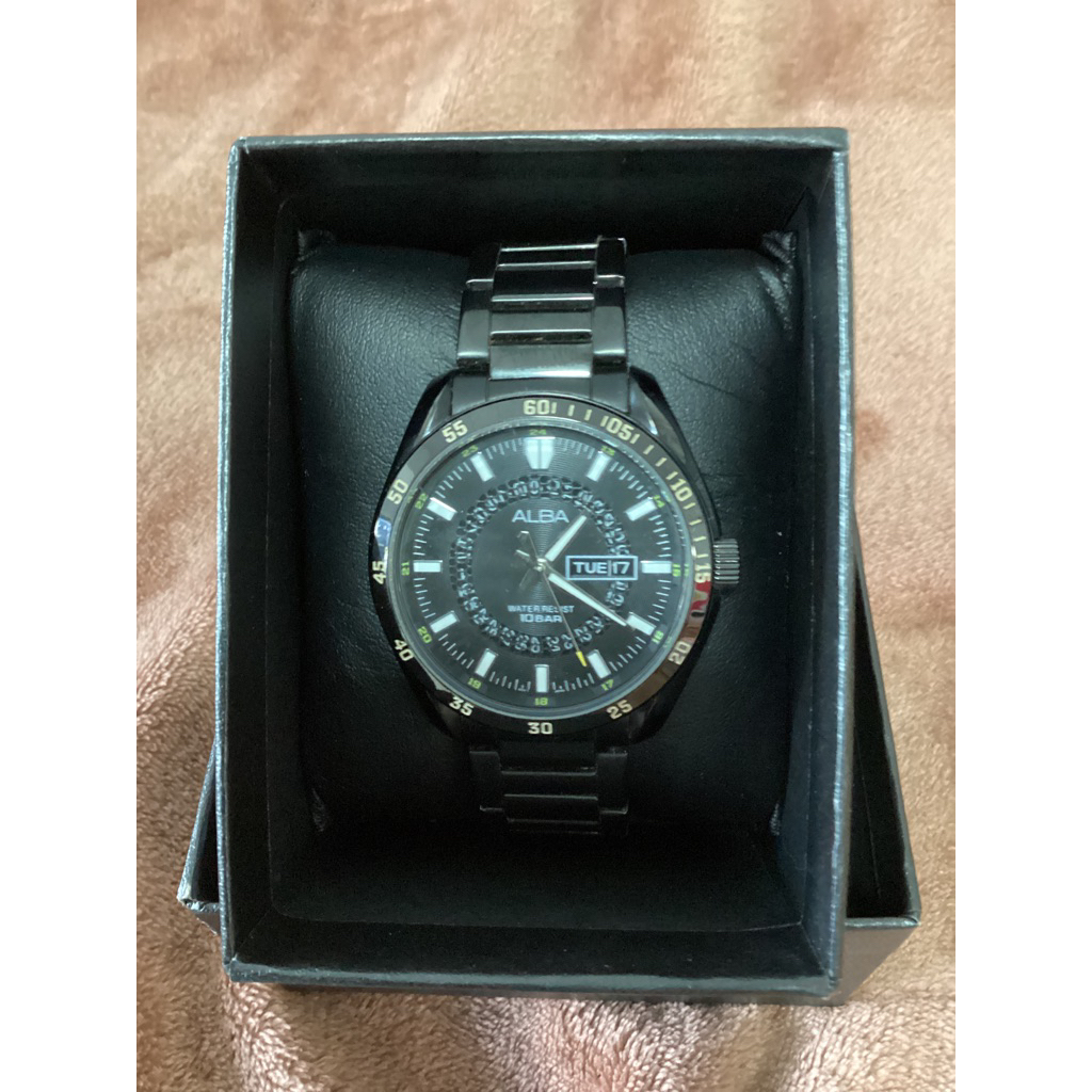 นาฬิกาalbaสายสแตนเลส ผู้ชาย