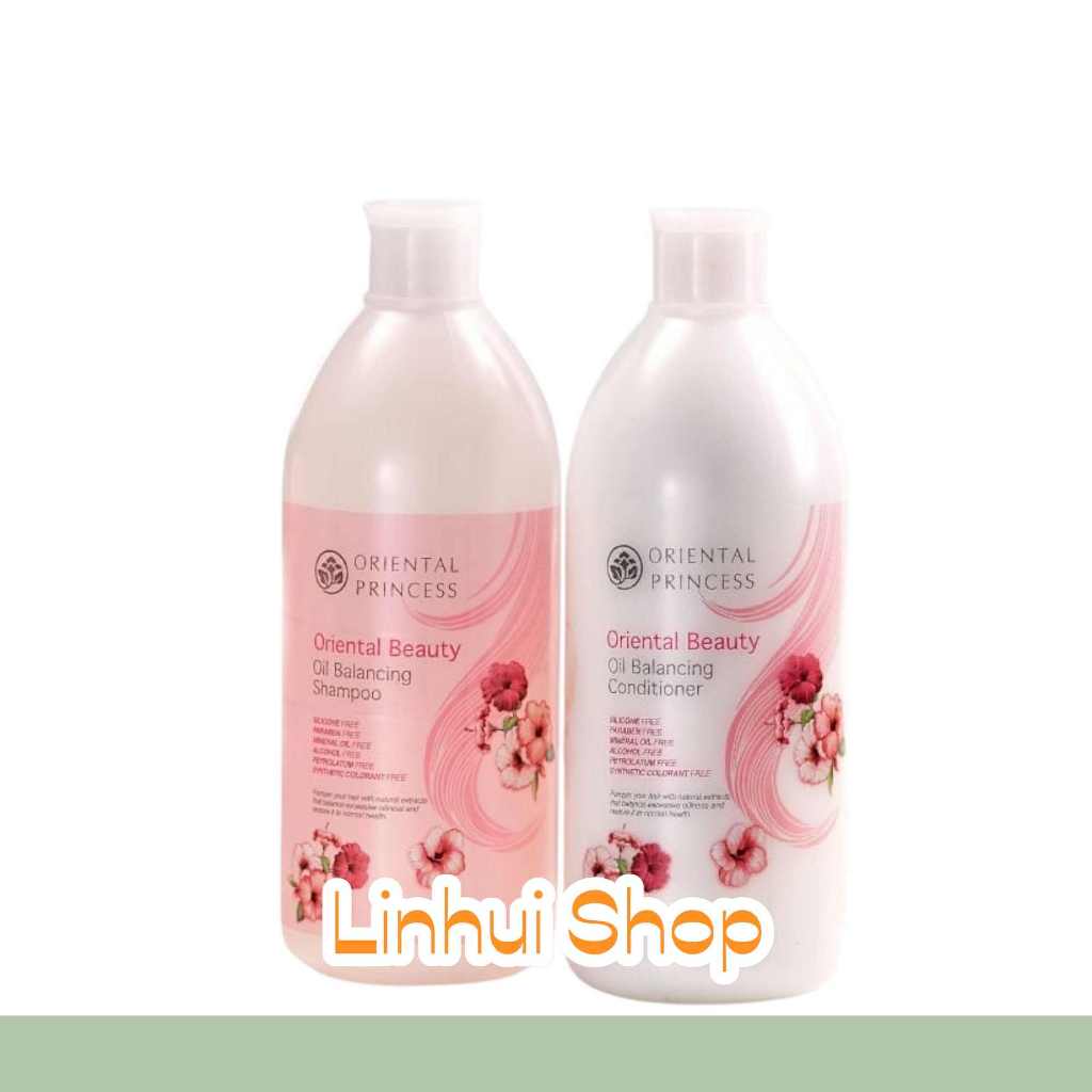 Oriental Beauty Oil Balancing Shampoo  / Coditioner  ครีมนวด บำรุงเส้นผม / แชมพู สำหรับผมมัน 400 ml.  ออเรนทอล