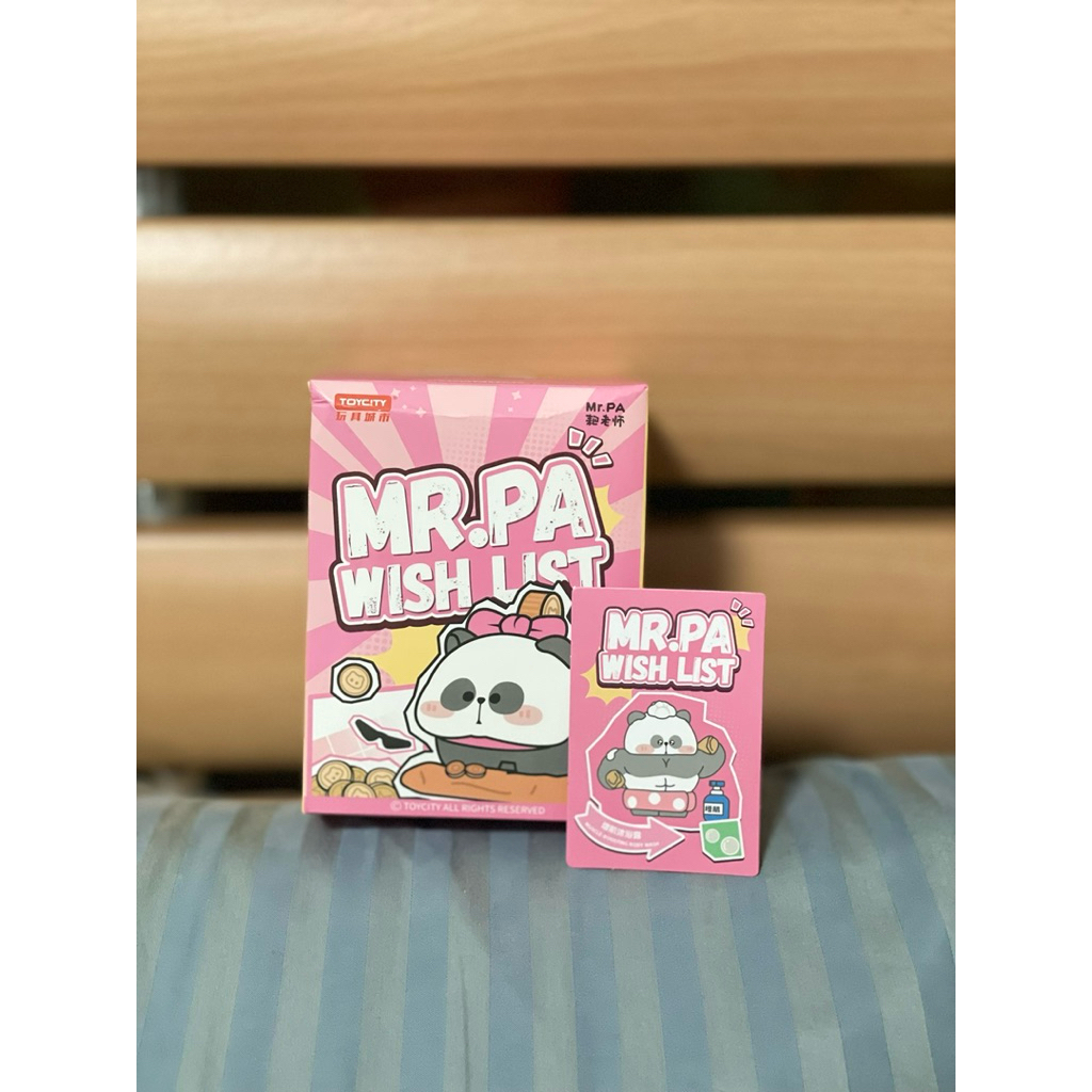 [พร้อมส่ง][เช็คการ์ด] MR.PA Wish List Blind Box รุ่น TOYCITY