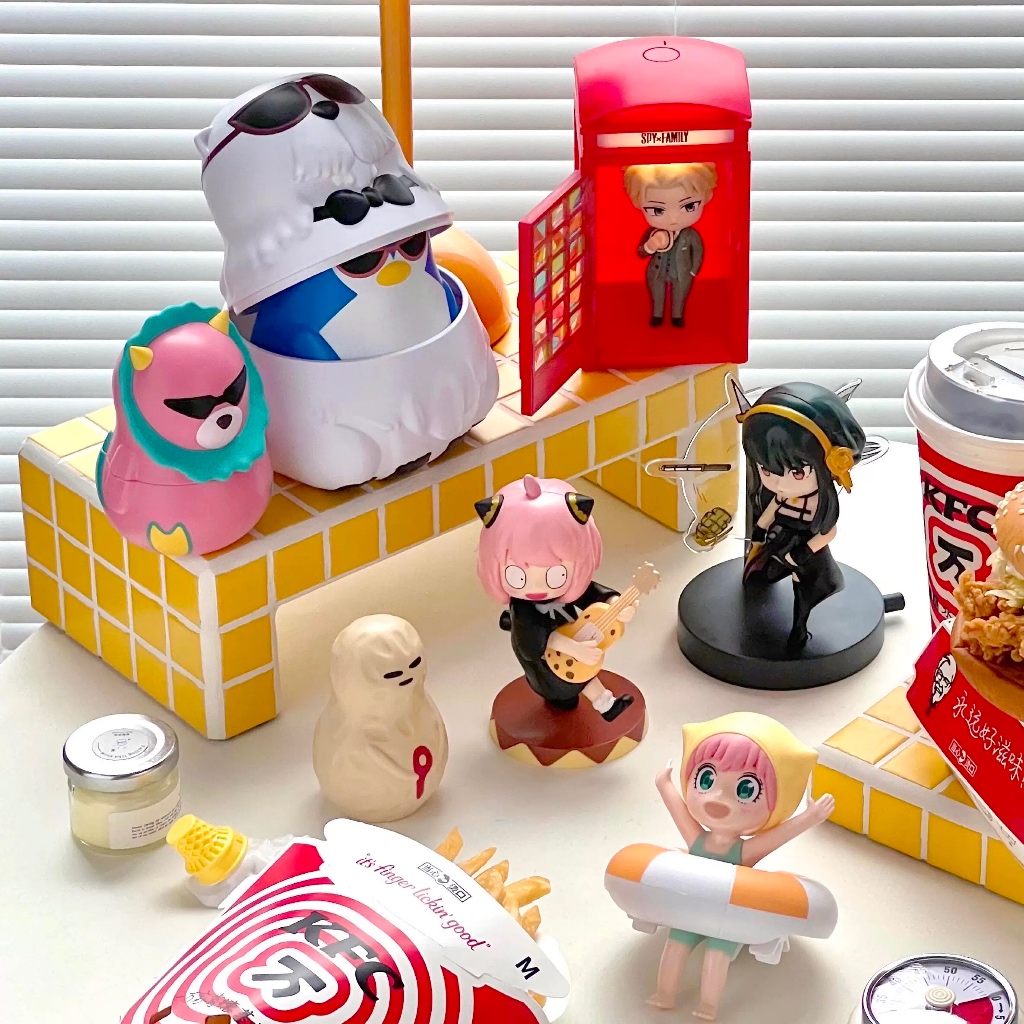 [พร้อมส่ง/พรีฯ] Spy Family x KFC ลิขสิทธิ์แท้ 🩷 Anya อาเนีย ของสะสม