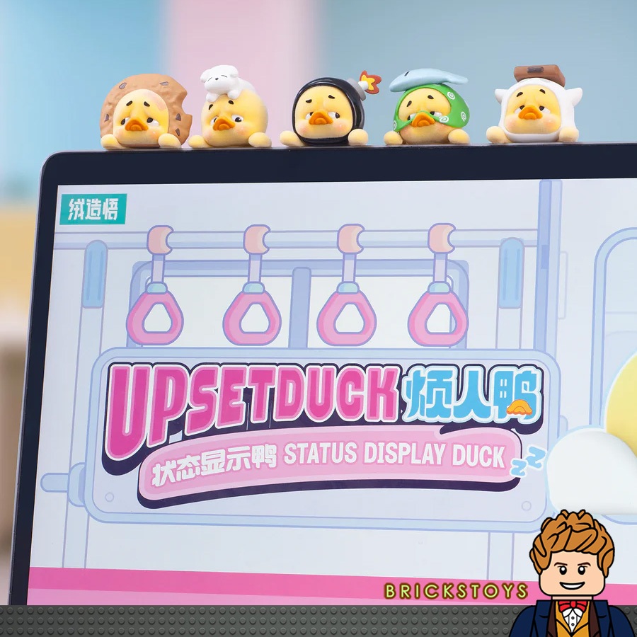 [พร้อมส่งจากไทย] [แบบสุ่ม] 1983 Upset Duck Status Display Duck Blind Box ที่ติดโทรศัพท์
