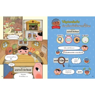 NANMEEBOOKS หนังสือ นักสืบหน้าก้น (ฉบับการ์ตูน) เล่ม 6 การ์ตูน