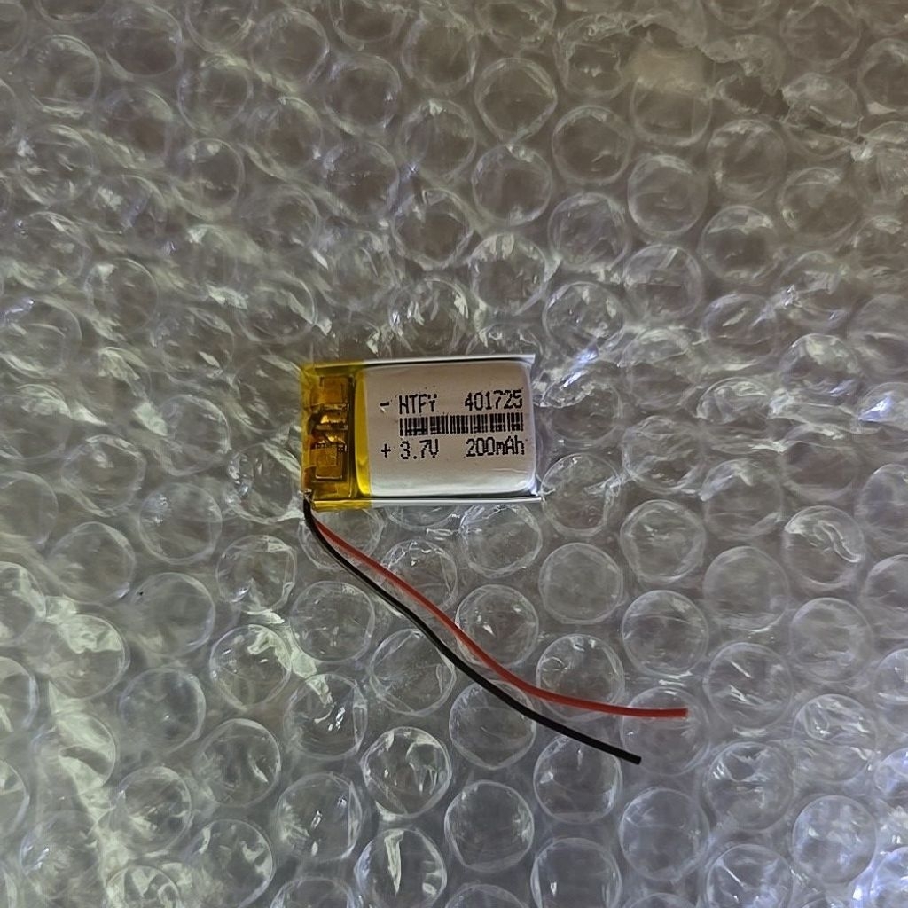 แบตเตอร์รี่3.7v 200mah(401725)