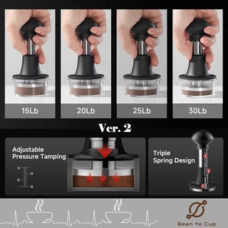 Hero Sword Air Pressure 58.5mm แทมเปอร์ ที่กดกาแฟแบบควมคุมน้ำหนักแรงกด ขนาด 58.5mm