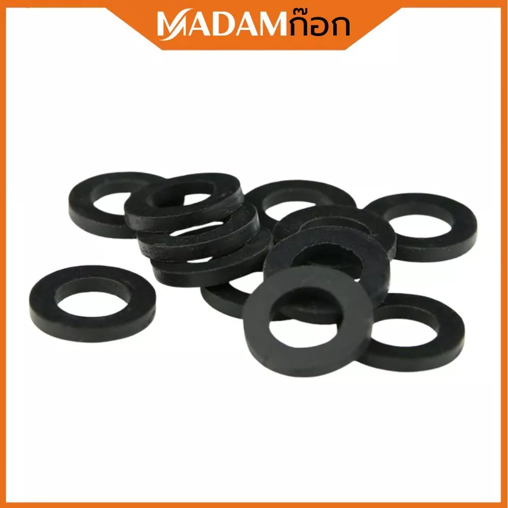 🔥ถูกที่สุด🔥 ซีลยางสายน้ำดี สายฝักบัว Oring กันรั่วซึม คุณภาพอย่างดี หนา ขนาด 1/2 นิ้ว 4 หุน 1 ชุดมี 5 ชิ้น MA-J-028