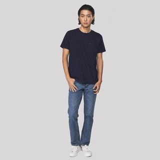 John Henry เสื้อยืดผู้ชาย ทรงเข้ารูป รุ่น JH F425MTSSM11 - สีกรมท่าเข้ม