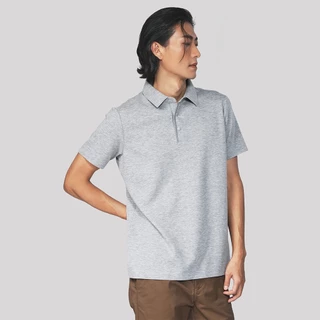 John Henry เสื้อโปโลผู้ชาย ทรงเข้ารูป รุ่น JH F425MPLSM03 - สีเทาท็อปดาย