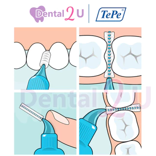 ลด50%ในไลฟ์ 🦷 แปรงซอกฟัน Tepe Interdental brush รุ่น Original จำนวน 1 ชิ้น (Made in Sweden)