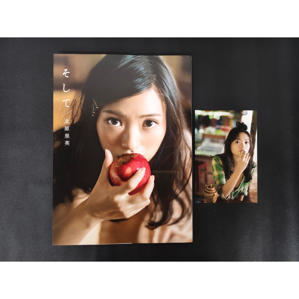 Kitahara Rie Photobook +poscard เล่มมีตำหนิตรงสันปก