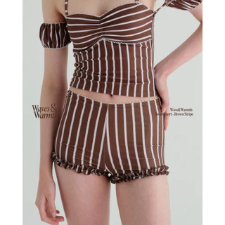 when.we.summer - Waves&Warmth Swim Short (-เฉพาะกางเกง-) มีซับในเก็บก้นทรงสวย *สินค้าพร้อมส่ง*