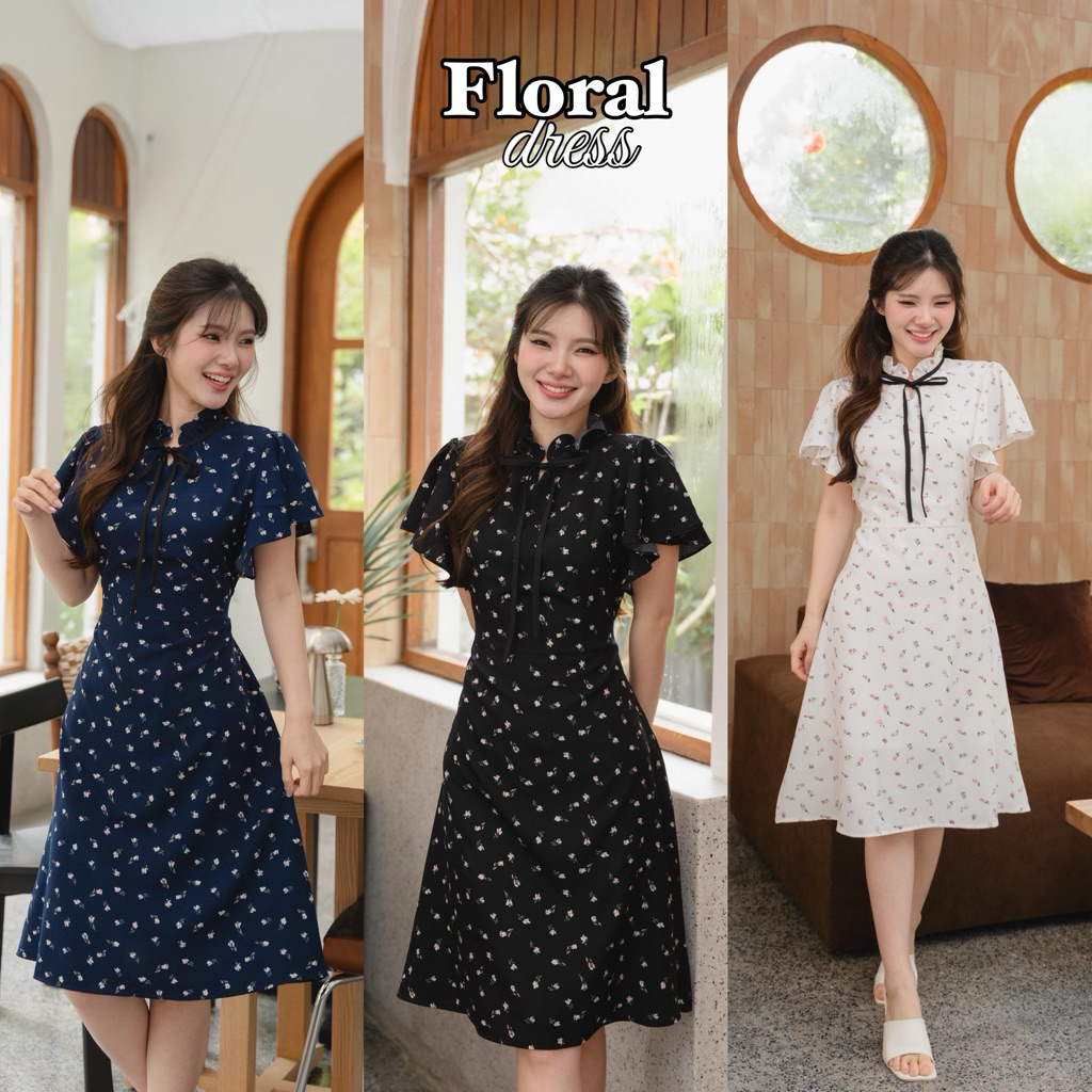 floral สีใหม่ ลายดอกไม้เล็กๆ