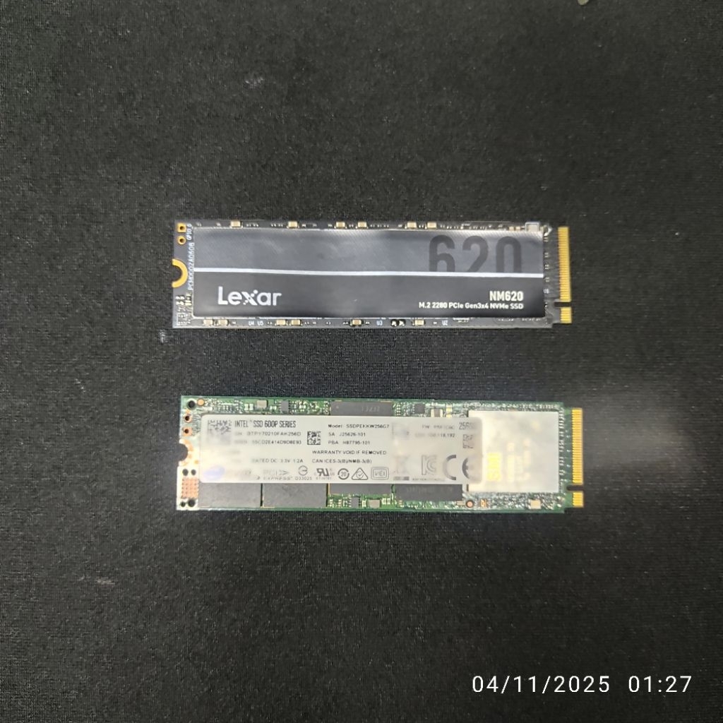 SSD M.2 Nvme 256.GB มือสอง