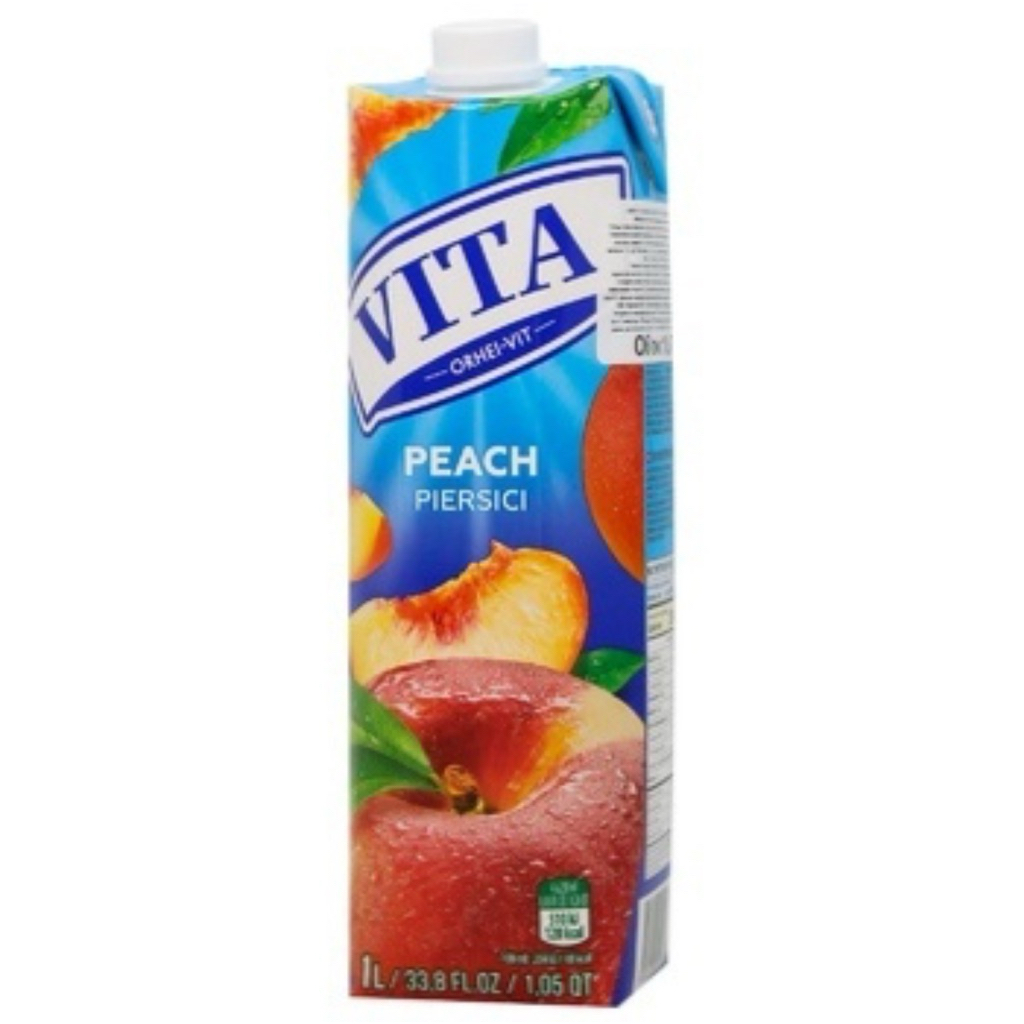 [ส่งด่วน] Vita Sour Cherry-Sweet Cherry Juice/Vita Peach Piersci Nectar/Vita Banana Strawberry/Vita 
