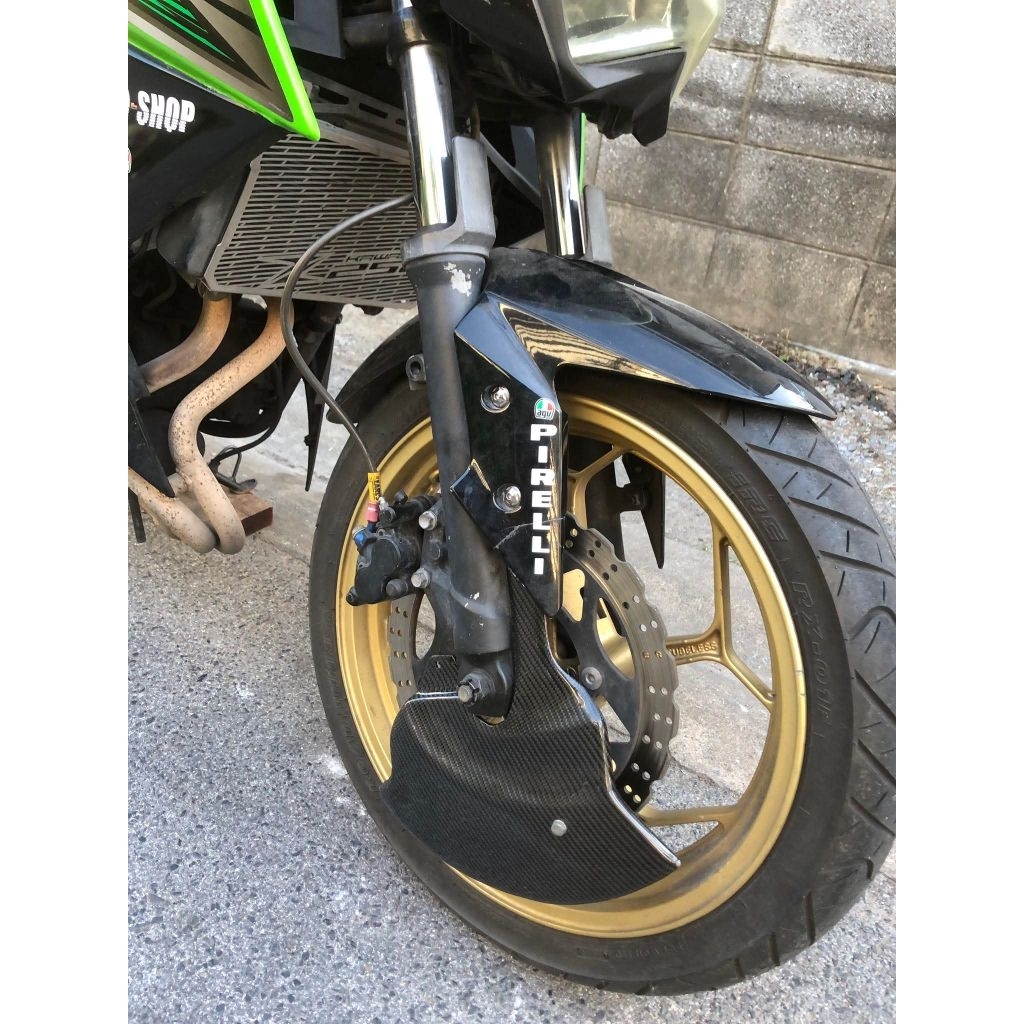 ฝาครอบจานดิสก์ตรงรุ่น Ninja300Z300 แปลงใส่ได้ทุกรุ่น
