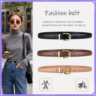 ⚡พร้อมส่ง⚡เข็มขัดหนังวัวนิ่ม แฟชั่นสําหรับผู้หญิง เข็มขัดหนังแท้ หนังนิ่ม ใส่ได้ทั้งชายหญิง สายเอวใหญ่ใส่ได้ เอว 38 นิ้ว
