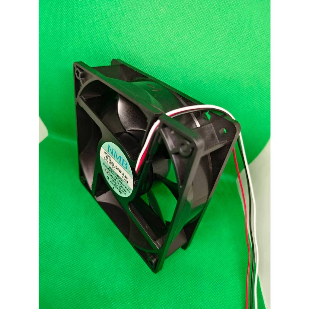 ส่งจาก กทม ฟิวส์เตอร์+พัดลม4นิ้วครึ่ง 24v NMB-MAT 7 MODEL 4715KL-05W-B49 24V=DC ขนาด 4“1/2 120x120x3