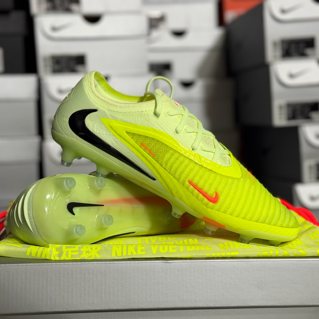NIKE PHANTOM 6 AG ตัวท็อป ของแท้100% สีใหม่ล่าสุด💚🧡
