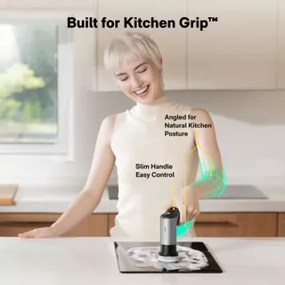 HOTO Grip Cordless Spin Scrubber แปรงขัดไฟฟ้าไร้สายพลังสูง (รุ่นมือจับ)
