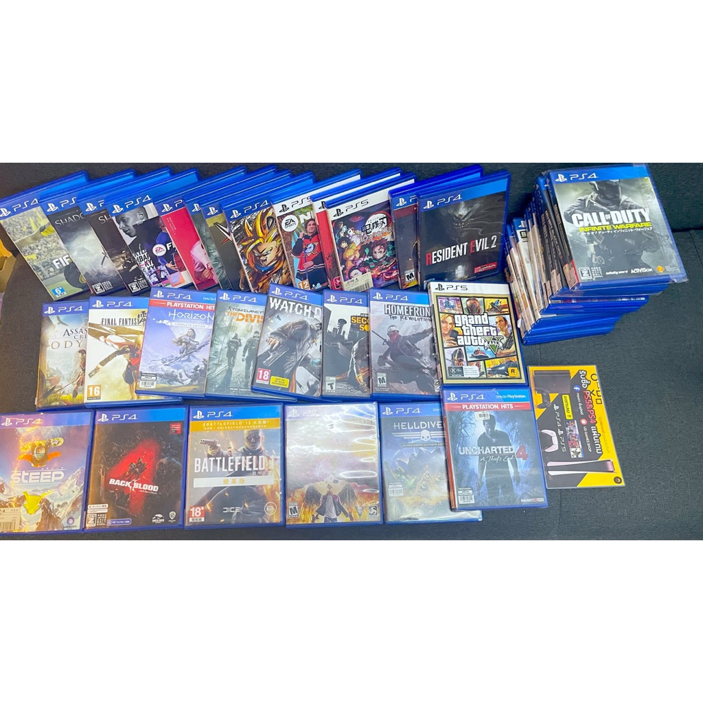 แผ่นเกม Ps4&Ps5 มือสอง สภาพกดี